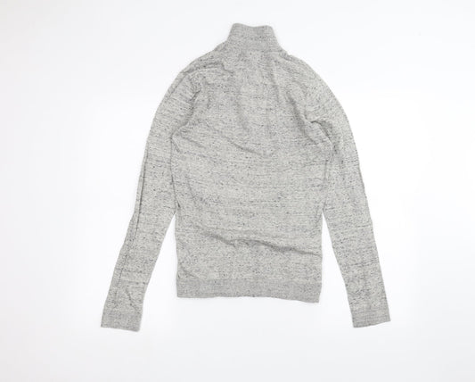 Womens UK Size S ASOS Grey Basic T-Shirt