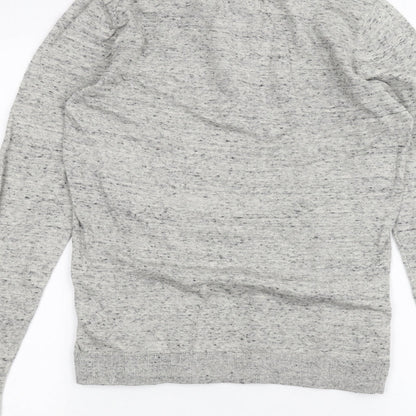 Womens UK Size S ASOS Grey Basic T-Shirt