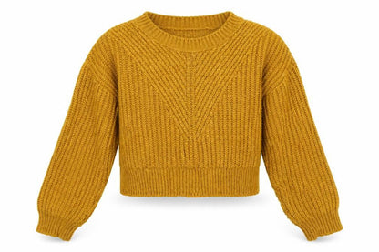 Matalan Girls Yellow   Pullover Jumper Size 10 Years