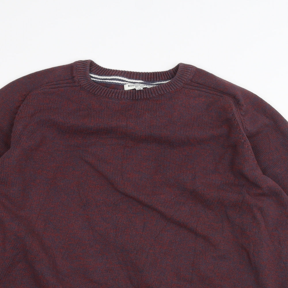 Boston crew Mens Red   Pullover Jumper Size M