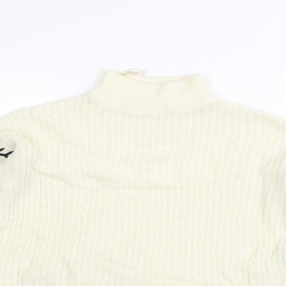 Select Womens White   Pullover Jumper Size 6