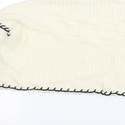 Select Womens White   Pullover Jumper Size 6