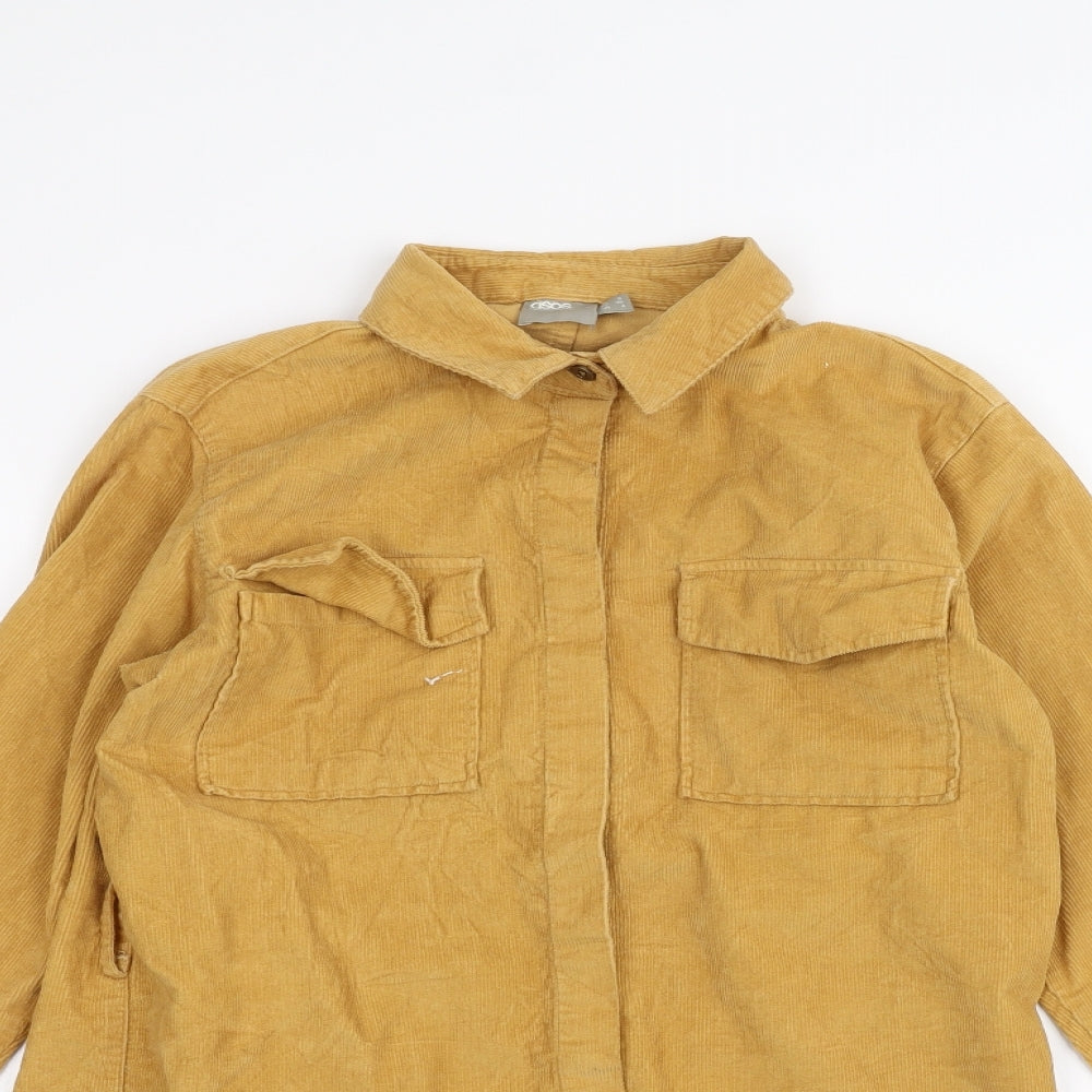 Womens UK Size 8 ASOS Yellow Jacket