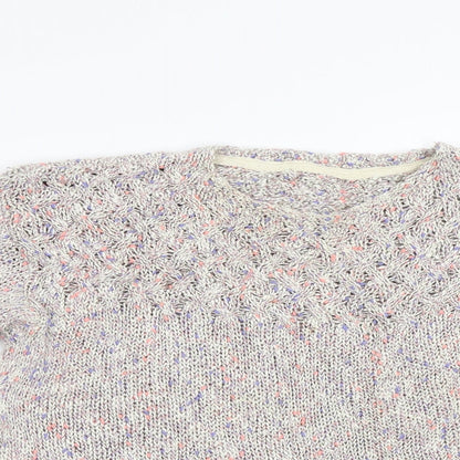 Womens UK Size M Preworn Pink Pullover Jumper