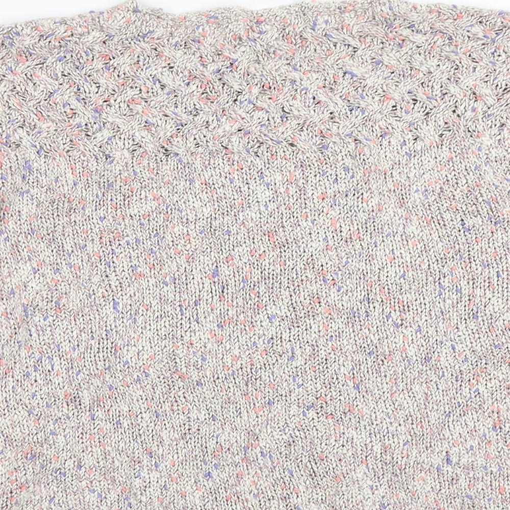 Womens UK Size M Preworn Pink Pullover Jumper