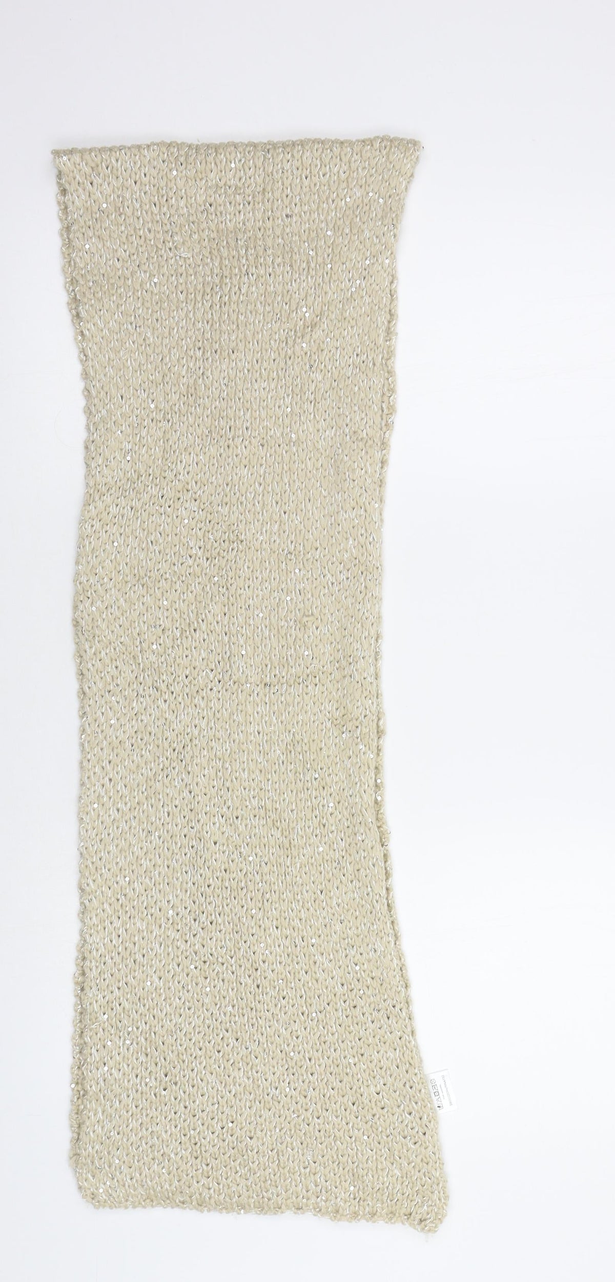 Bonmarché Womens Beige Scarf - Sequin detail