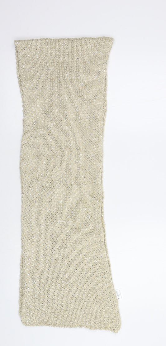 Bonmarché Womens Beige    Scarf   - Sequin detail