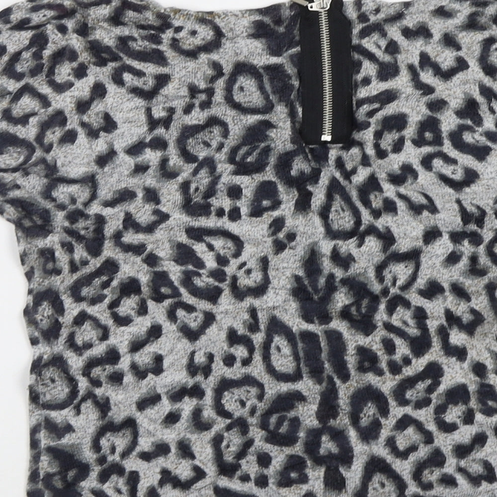 Womens UK Size 14 M&Co Green Pullover Jumper