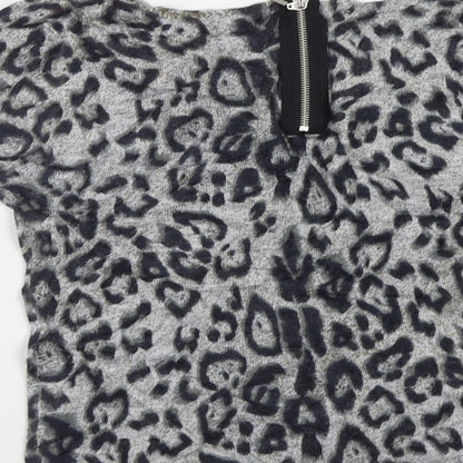 Womens UK Size 14 M&Co Green Pullover Jumper