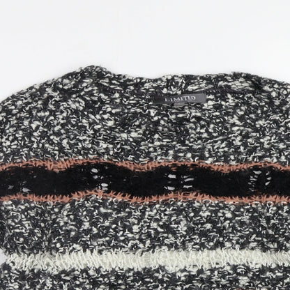 Limited Collection Womens Grey   Pullover Jumper Size 6