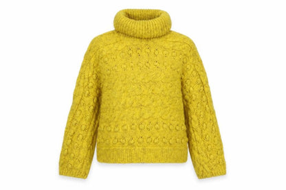 Womens UK Size S M&S Yellow Pullover Jumper