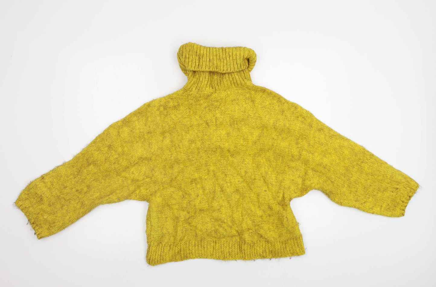 Womens UK Size S M&S Yellow Pullover Jumper