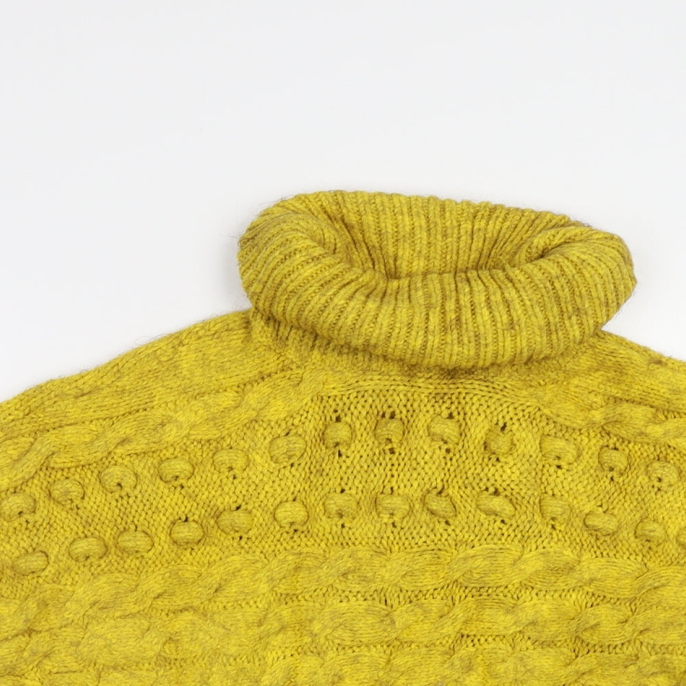 Womens UK Size S M&S Yellow Pullover Jumper
