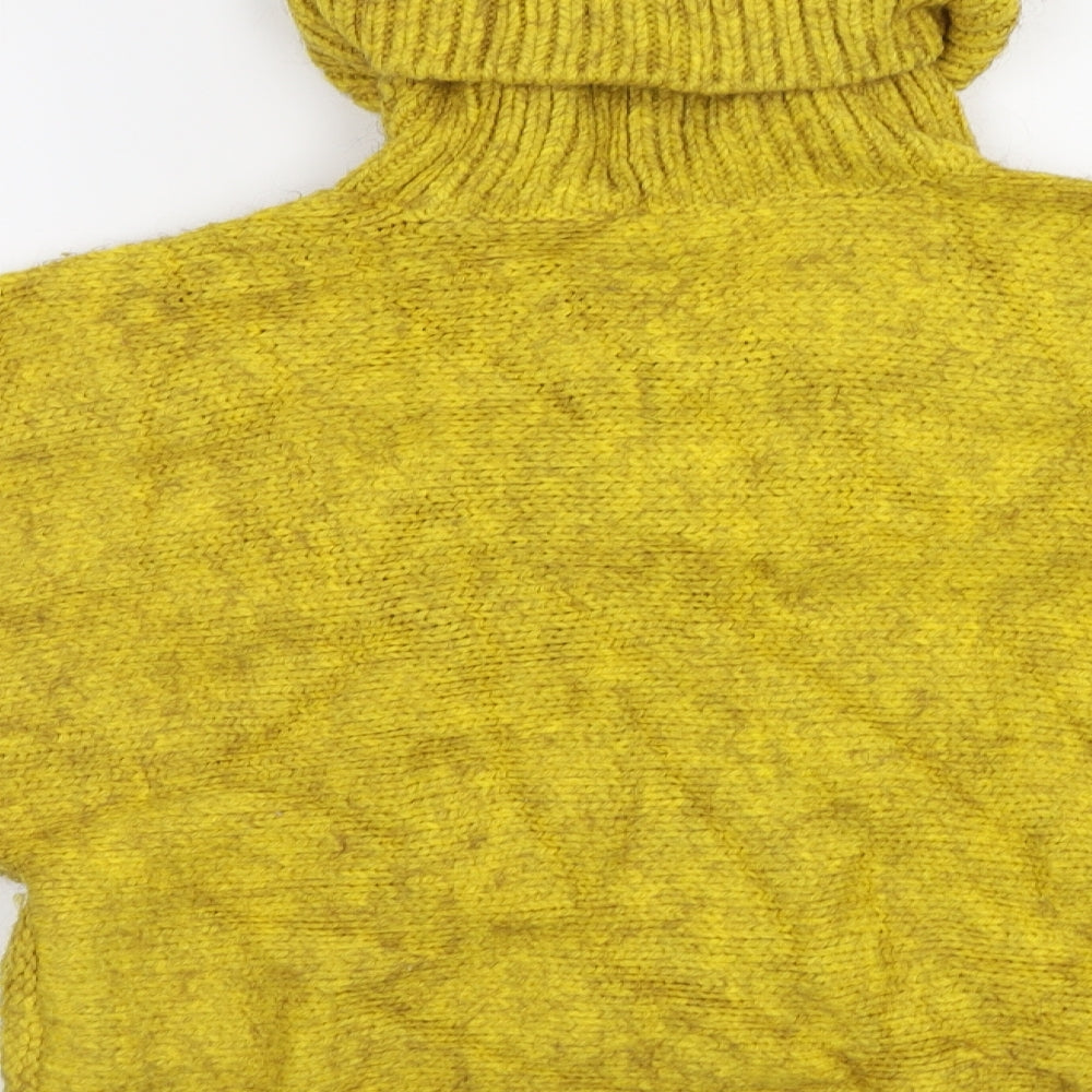 Womens UK Size S M&S Yellow Pullover Jumper