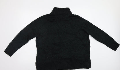 Womens UK Size L New Look Green Pullover Jumper