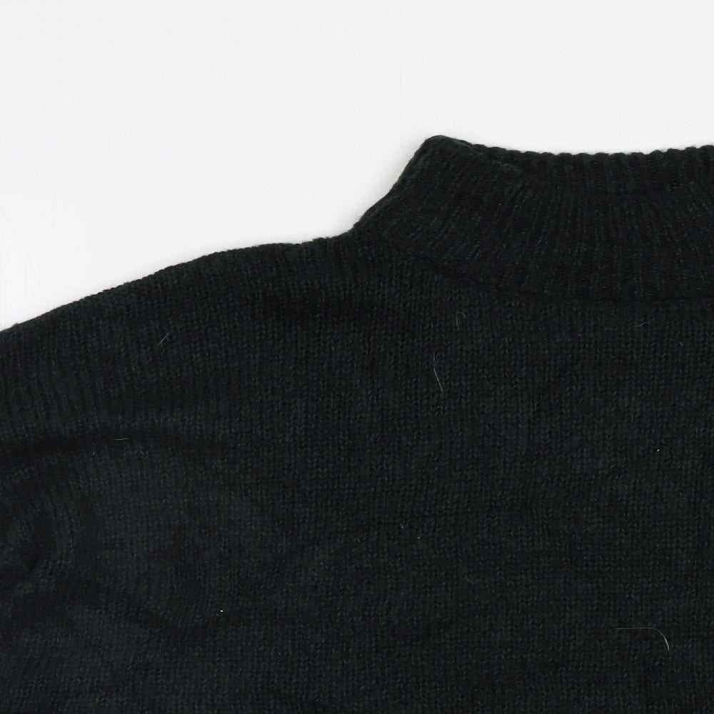 Womens UK Size L New Look Green Pullover Jumper