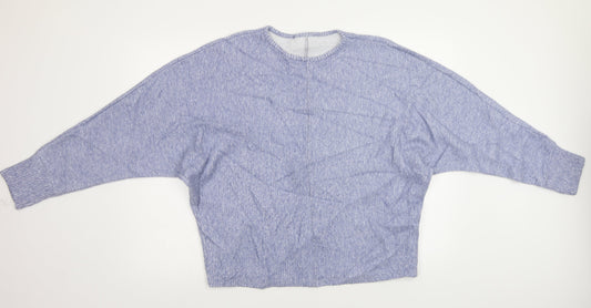 Womens UK Size M m&s Blue Pullover Jumper