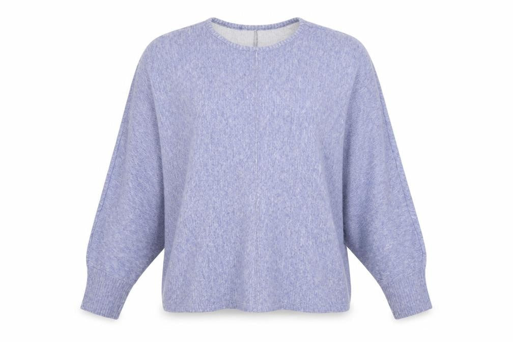 Womens UK Size M m&s Blue Pullover Jumper