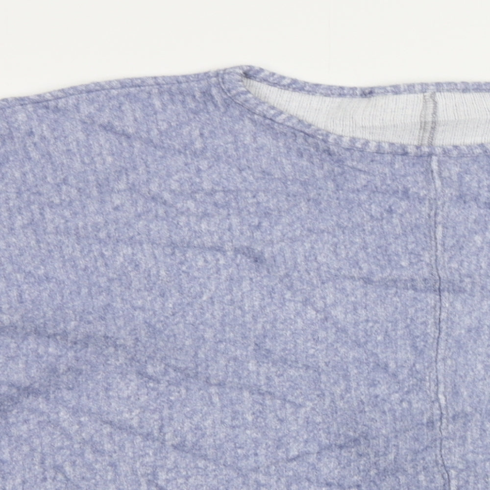 Womens UK Size M m&s Blue Pullover Jumper
