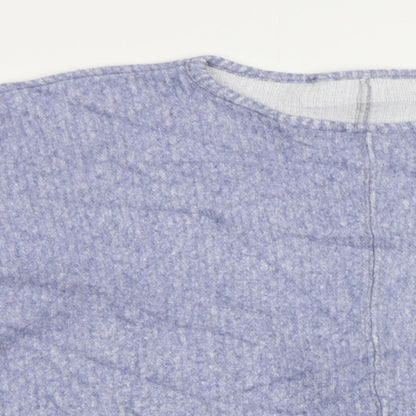 Womens UK Size M m&s Blue Pullover Jumper