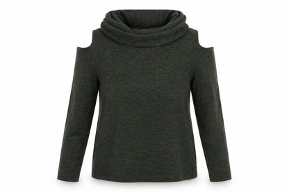 Womens UK Size 12 Peacocs Green Pullover Jumper
