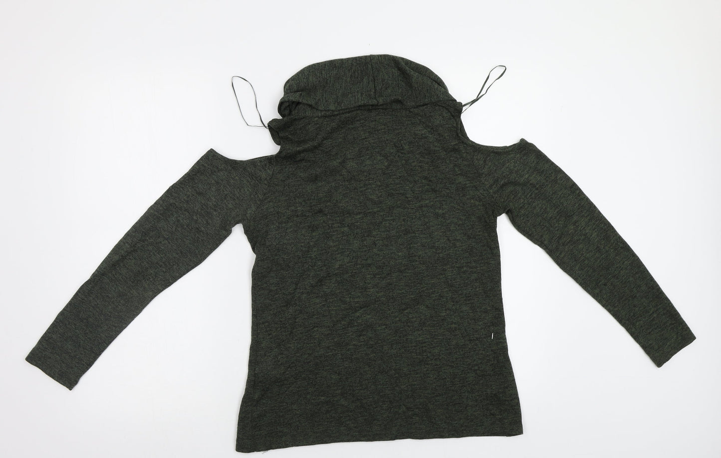 Womens UK Size 12 Peacocs Green Pullover Jumper