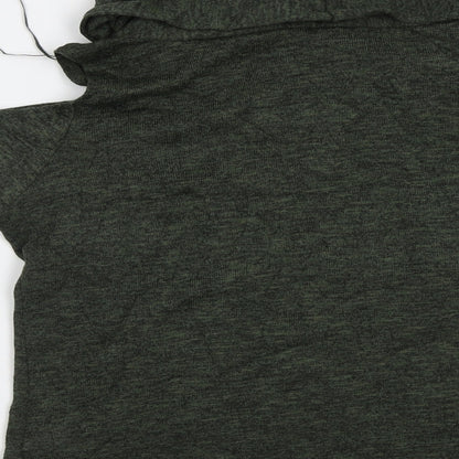 Womens UK Size 12 Peacocs Green Pullover Jumper