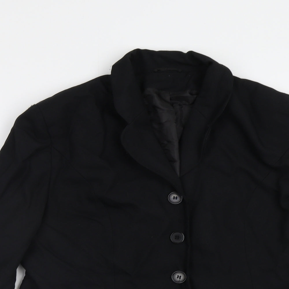 Womens UK Size 16 BHS Black Jacket
