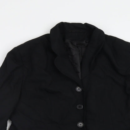 Womens UK Size 16 BHS Black Jacket