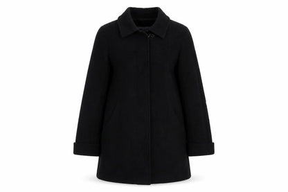 Klass Womens Black   Pea Coat Coat Size 8
