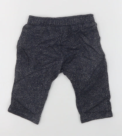 United Colors of Benetton Girls Blue   Sweatpants Trousers Size 6-9 Months