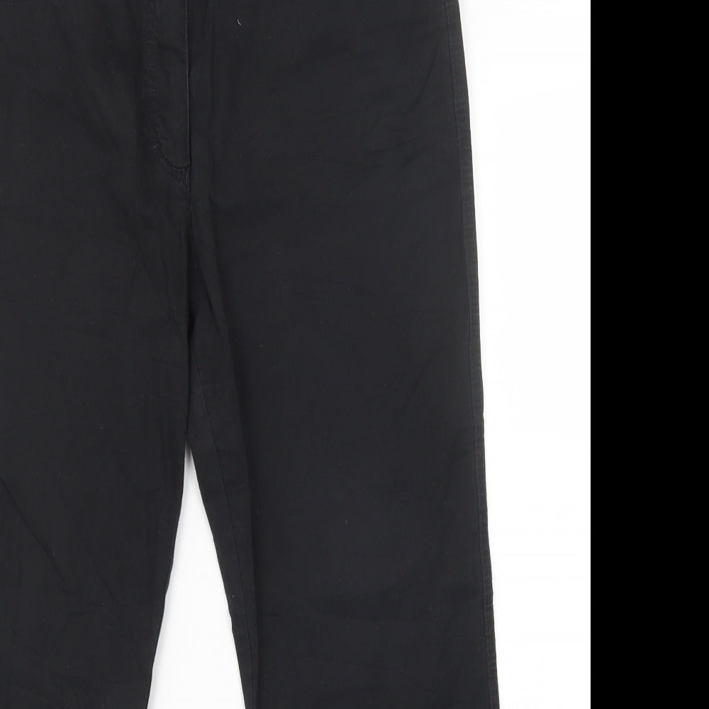 bexleys Womens Black   Straight Jeans Size 38 in L28 in