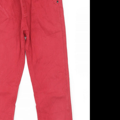 yilihao Girls Red   Skinny Jeans Size 12 Years