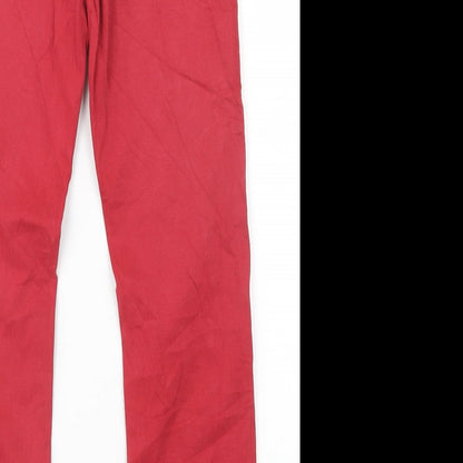 yilihao Girls Red   Skinny Jeans Size 12 Years