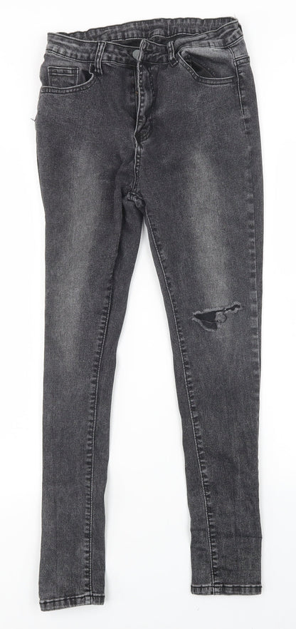 SheIn Womens Black   Skinny Jeans Size L L27 in