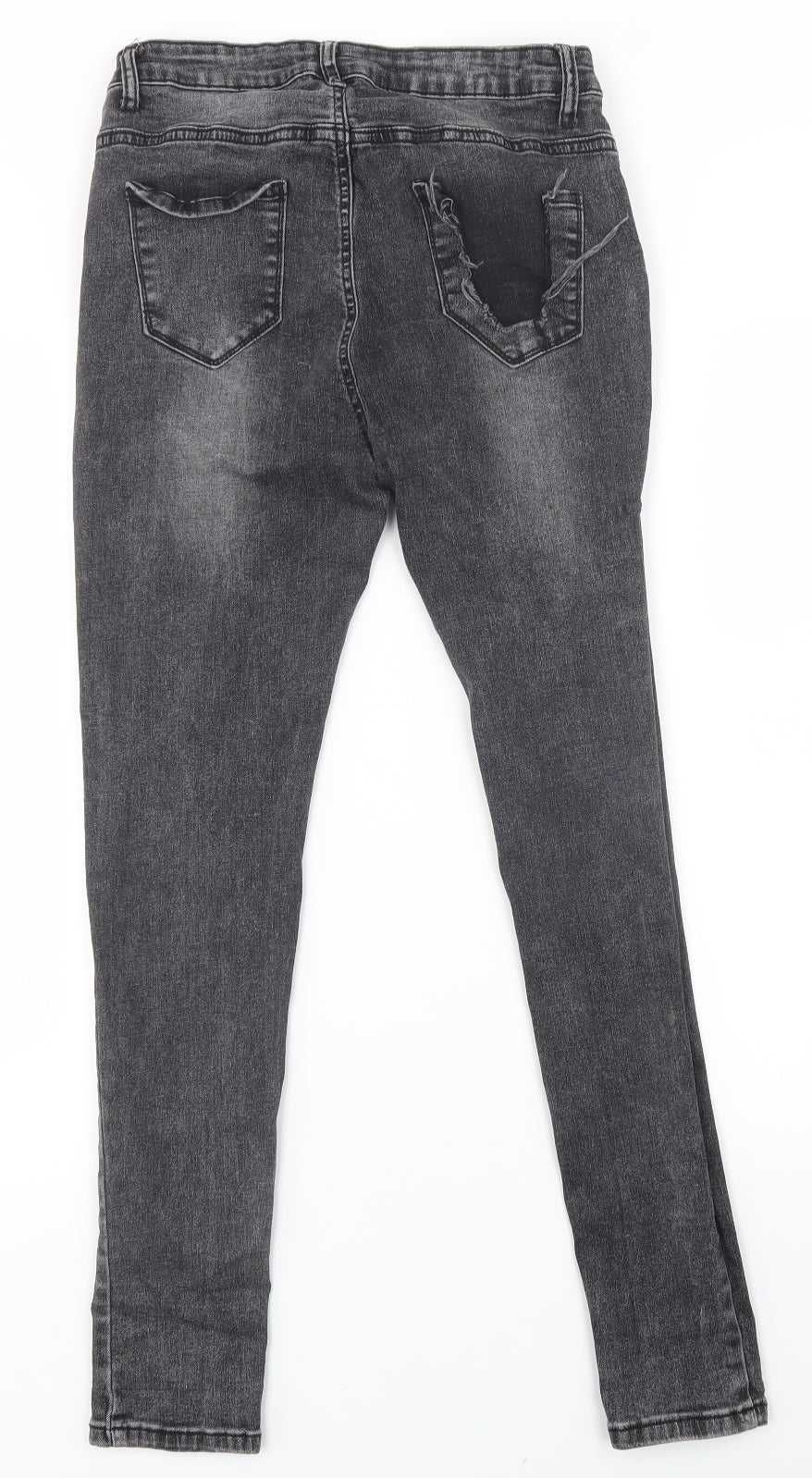 SheIn Womens Black   Skinny Jeans Size L L27 in