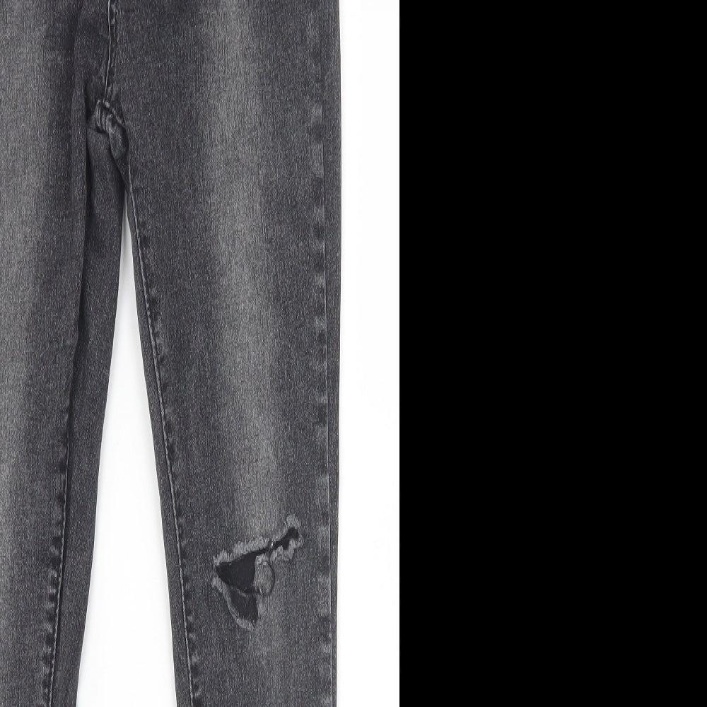 SheIn Womens Black   Skinny Jeans Size L L27 in