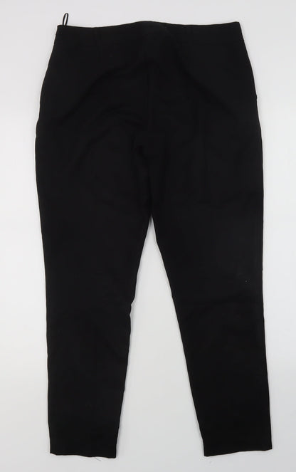 New Look Womens Black   Trousers  Size 14 L26 in
