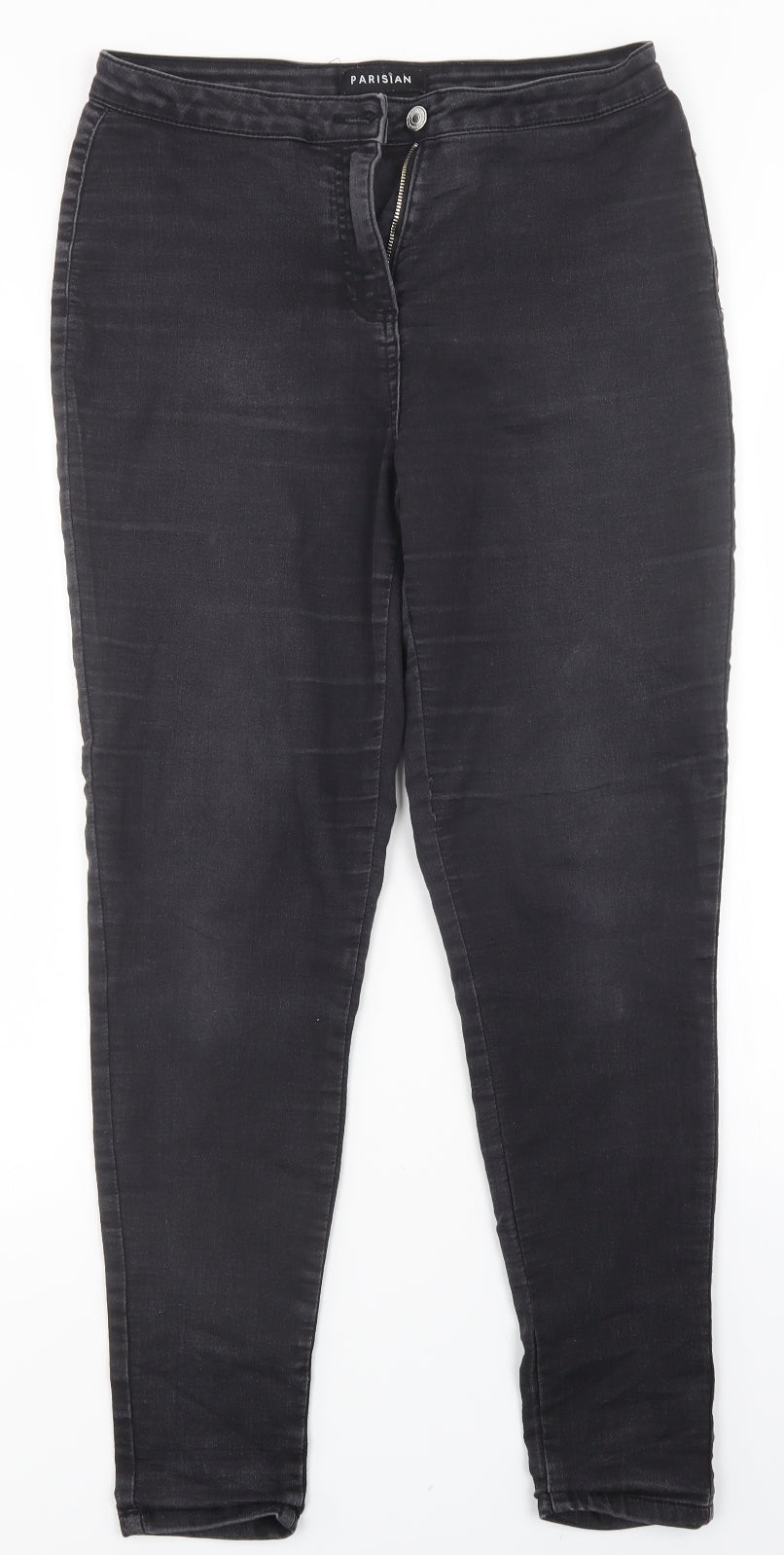 parisian Womens Black   Skinny Jeans Size 12 L29 in