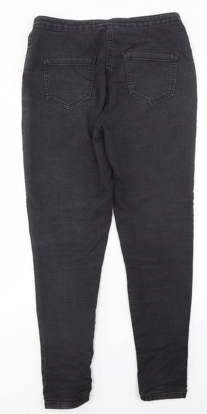 parisian Womens Black   Skinny Jeans Size 12 L29 in