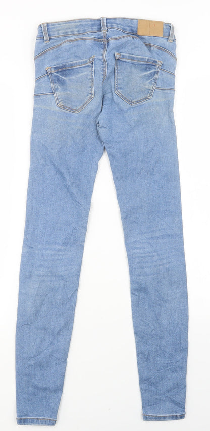 Womens UK Size 26 in FB Sister Regular Fit Skinny Blue Jeans