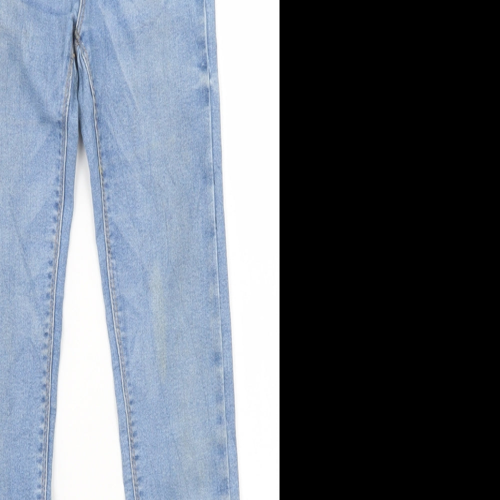 Womens UK Size 26 in FB Sister Regular Fit Skinny Blue Jeans