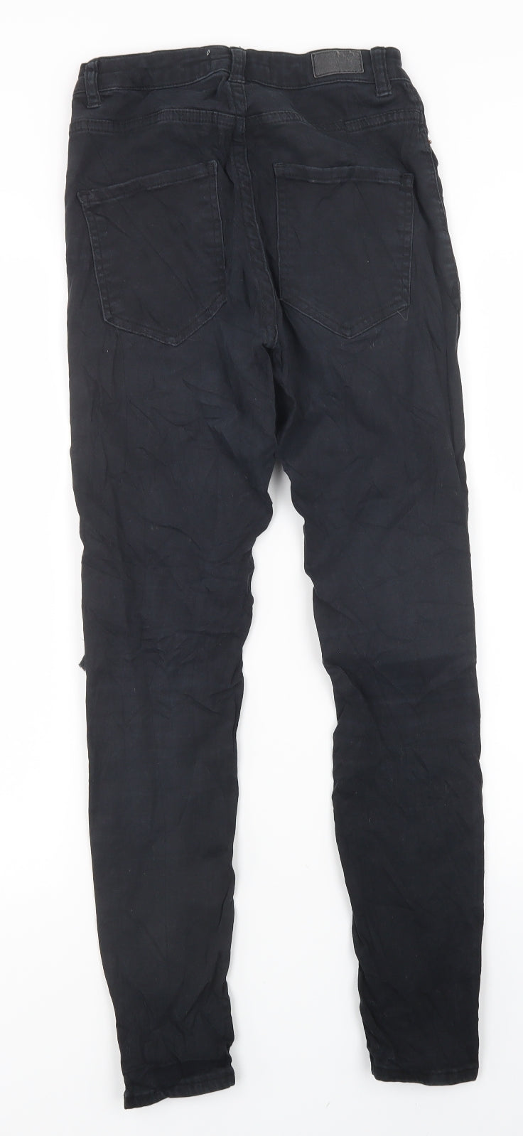 Womens UK Size S molly Regular Fit Skinny Black Jeans