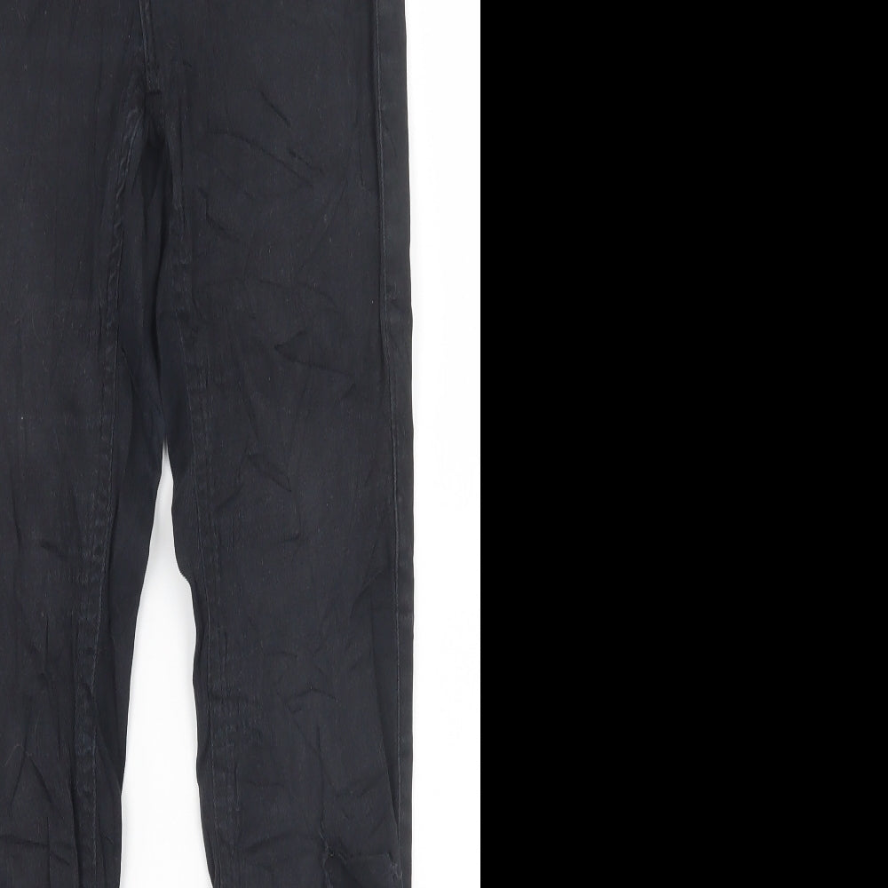 Womens UK Size S molly Regular Fit Skinny Black Jeans