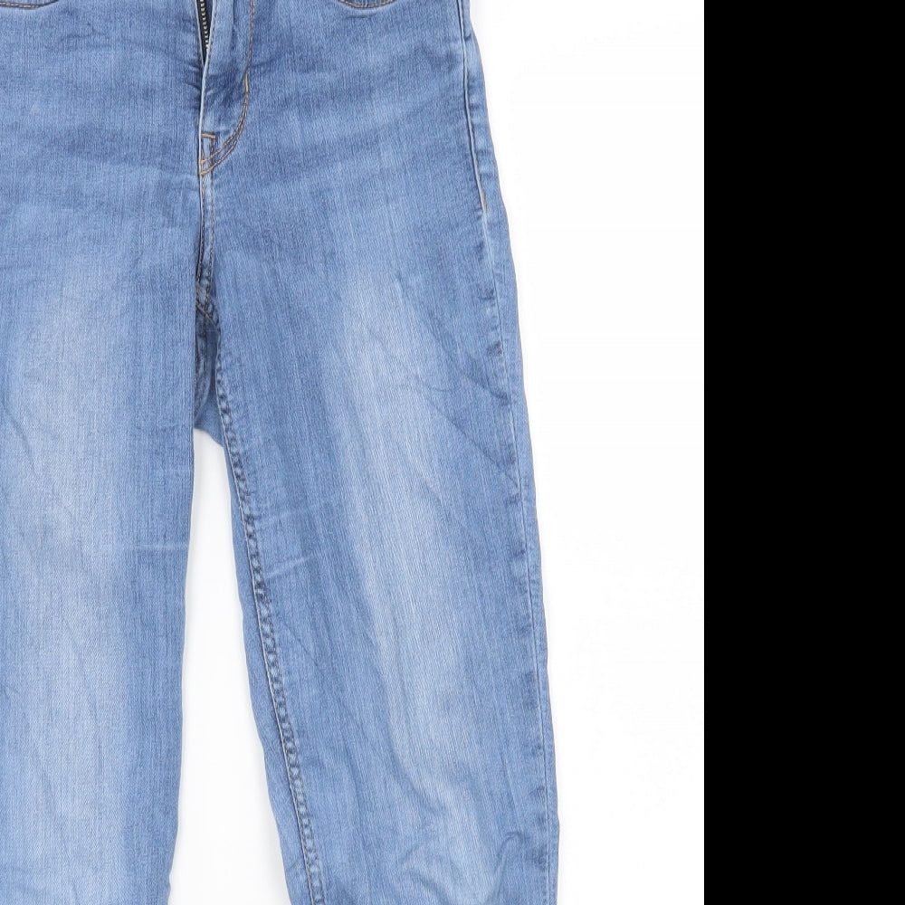 Womens UK Size 8 Divided Regular Fit Skinny Blue Jeans