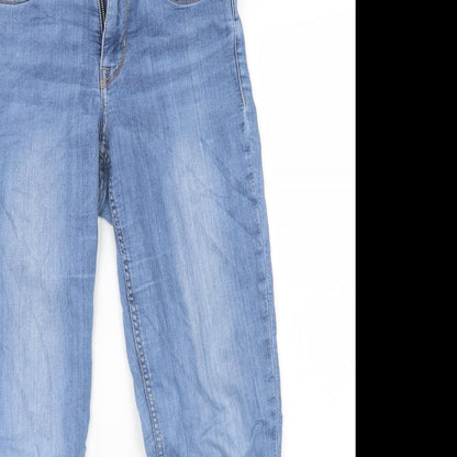 Womens UK Size 8 Divided Regular Fit Skinny Blue Jeans