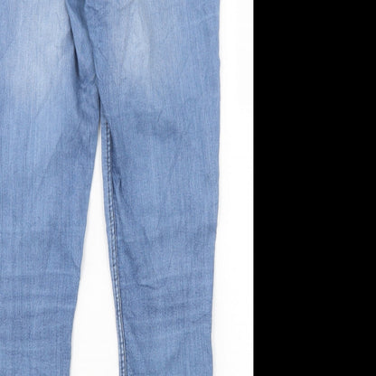 Womens UK Size 8 Divided Regular Fit Skinny Blue Jeans