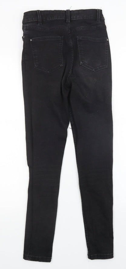 Denim CO Womens Black   Skinny Jeans Size 6 L27 in