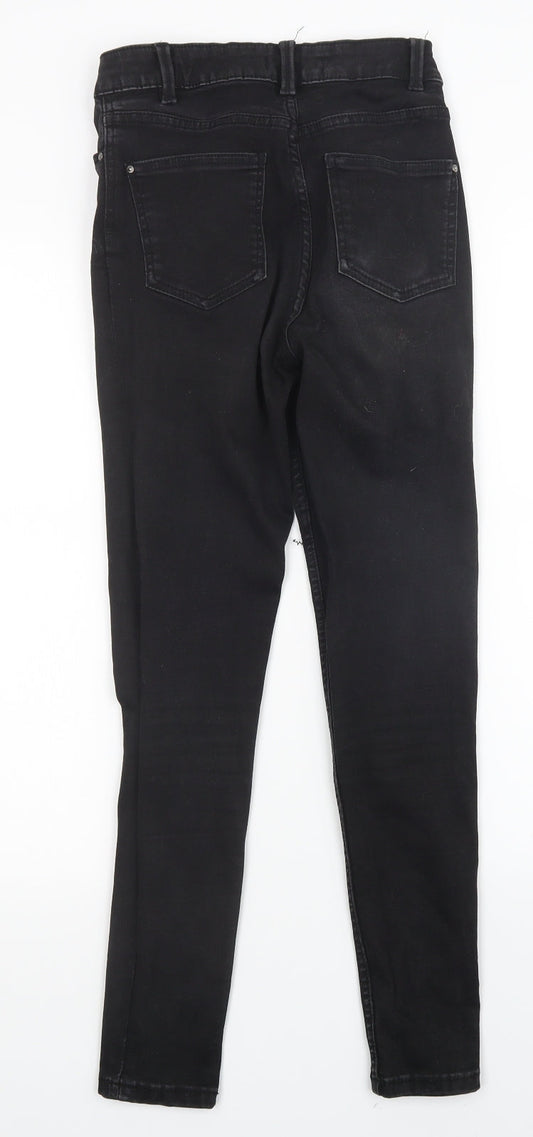 Denim CO Womens Black   Skinny Jeans Size 6 L27 in