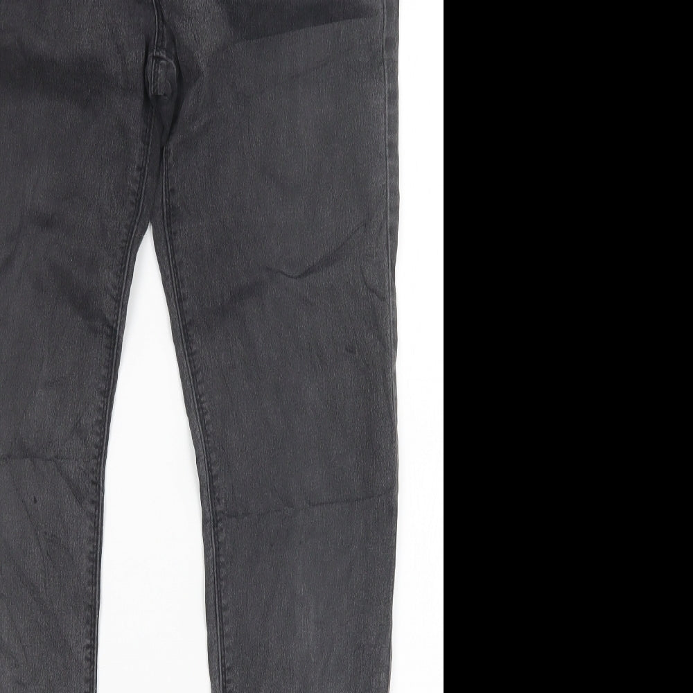 Womens UK Size 30 in amisu Regular Fit Jegging Black Jeans